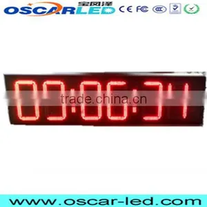 Electronic 12 Inch 7 Segment 8888 Led Outdoor Gas Station Led Sign Clock Digit Led Screen Display thumbnail-4