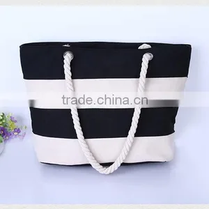 Fashion Charm Joint Canvas Beach Bags Yiwu China Dropship Company Quality Choice thumbnail-5