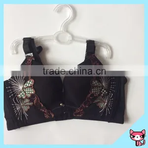 High Workmenship Full Cup Sexy Bra of Embroidery Pattern thumbnail-1