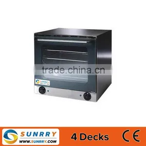 Commercial Bakery Equipment 4 Trays Naan Tortilla Bread Making Halogen Convection Oven Quality Choice thumbnail-1