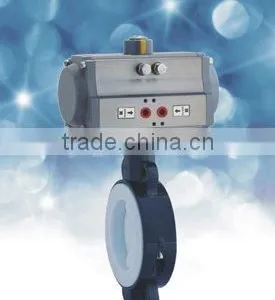 Pneumatic Fluorine Lined Butterfly Valve thumbnail-1