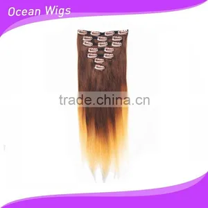 100% Brazilian Hair Clip-on Hair Extension thumbnail-1