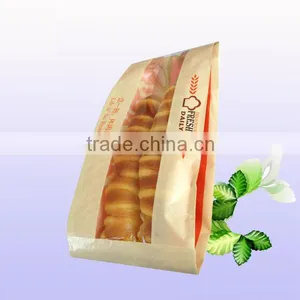 Guangxi Factory Made Kraft Paper Bag for Bread thumbnail-2