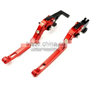 BJ-LS-008 Top Quality Custom CNC Folding Motorcycle Brake Clutch Lever for Yamaha FZ8, MT-07/FZ-7 thumbnail-5