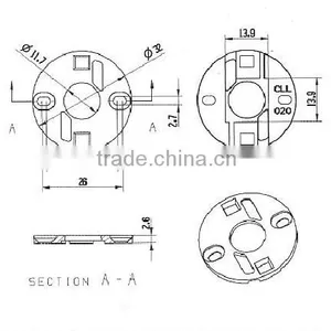 High Quality Holder for CITIZEN COB Diodes thumbnail-2