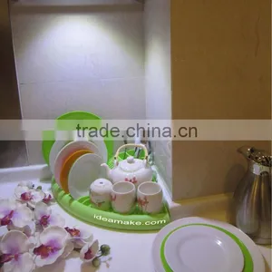 Smart 2015 New for Kitchen Accessory,3 in 1 Corner Plate Organizer thumbnail-1