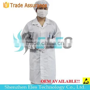 Cleanroom Use Antistatic Polyester Overcoat With High Quality thumbnail-2