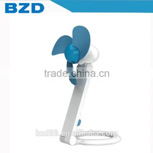 Universal OEM LOGO Customized Advertisement Foldable USB Programmable Electric Fan thumbnail-1