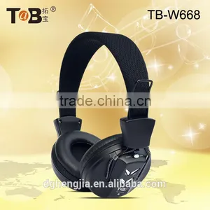 China Manufacturer Cheap 2 Way Radio Wireless Headset With Memory Card and FM Radio thumbnail-1