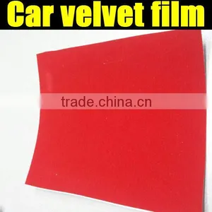 1.52*15m Red Velvet Vinyl Car Wrap thumbnail-1