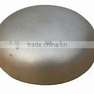 ASTM A 312 TP304 Made in China Stainless Steel Seamless Pipe Fitting Cap thumbnail-1