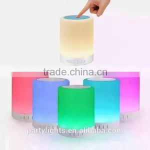 High-level Outdoor Touch Lamp Mini Portable Wireless Bluetooth Speaker With Microphone thumbnail-5