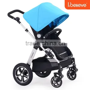 EN1888 Factory Wholesale Good Baby Prams 3 in 1 thumbnail-2