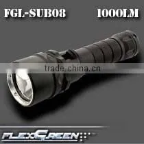 Aluminum Magnetic Rechargeable Xml u2 Underwater Flashlight thumbnail-1