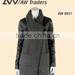 Women Fashion Wool Coat , Wool Coat , Casual Coat thumbnail-1