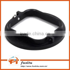Shackle Black 58mm Aluminum Alloy UV Lens Filter Ring Adapter For GoPro Hero 3/3+ thumbnail-3
