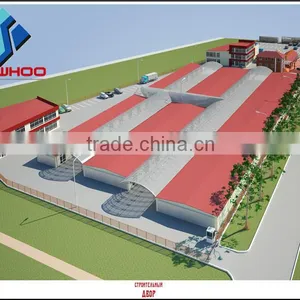 Construction Design Light Steel Structure Building thumbnail-1