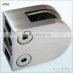 316 Stainless Steel D Shape Flat Base Glass Clamp thumbnail-1