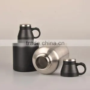 48oz Hot Selling Double Wall Stainless Steel Beer Growler for Beer thumbnail-1
