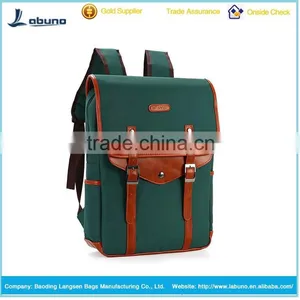 Fashion Canvas School Backpack Laptop Bag Backpack thumbnail-3