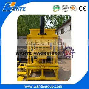 WANTE MACHINERY Product 2016 Low Cost Fully Automatic Interlocking Block Making Machine for Small Business WT2-10 thumbnail-1