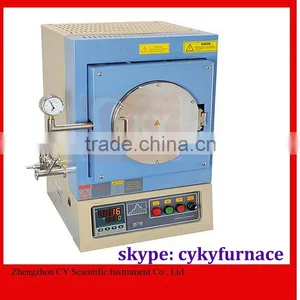 1200C Hi-Vacuum Chamber Furnace With Quartz Chamber / High Vacuum Chamber Furnace thumbnail-1