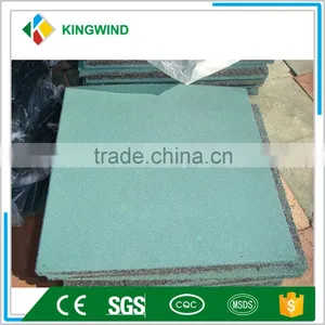 Gym Rubber Floor Mat 15mm, 20mm/ Gym Rubber Floor Tile for Crossfit thumbnail-6