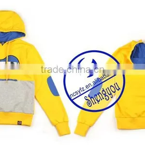 100% Cotton Custom Wholesale Plain Pullover Hoodies thumbnail-6