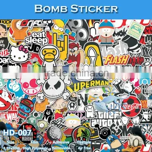 HD-002 Colored Printing Car Wrapping Bomb Sticker Vinyl Paper Rolls thumbnail-6