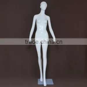 Attractive Full Body White Chrome Mannequins Female Mannequin Wholesale thumbnail-1