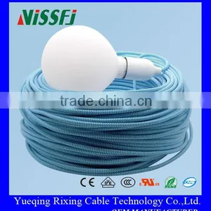 2*0.75mm2 Colored Lighting Textile Cable,textile Braided Cable thumbnail-1