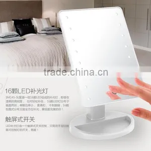 New Moldel Plastic Stand Desk Touch Screen 10X Mangying Smarthome With Samrt 16 Led Mirror Concave Mirror thumbnail-5