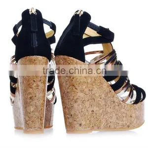2016 Fashion Black Ladies Shoes Platform Pumps thumbnail-4