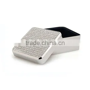 High End Heart Shaped Metal Trinket Box,fashion Wedding Gift Box,alloy Trinket Jewelry Box thumbnail-4
