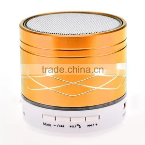 2015 New Round Portable Music Mini Wireless Bluetooth Speaker With FM Radio MP3 Player SV019702 thumbnail-3