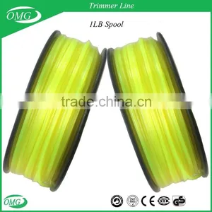 1LB Spool Trigon Shape Nylon Trimmer Line / Grass Cutting Line For Brush Cutter thumbnail-1