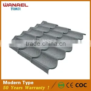 2016 New Style Stone Coated Long Span Color Coated Heat Resistant Metal Roofing Sheet thumbnail-3