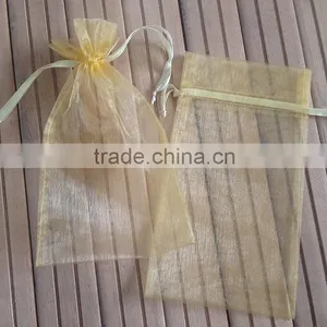 Hot Sale Drawstring Organza Gift Pouch for Jewellery and Candy thumbnail-4