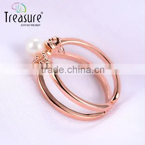 Gold Plated Jewelry Diamond Jewelry 925 Silver Zircon Ring Hot Jewelry Designer thumbnail-4