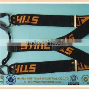 Hot Sale 2" Suspender Nylon Jacquard Suspender for Men thumbnail-1