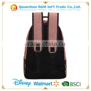 Canvas Daily Backpack Bags for Girls thumbnail-4