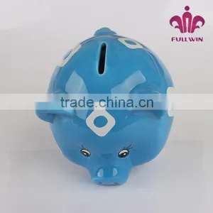 Clay Piggy Banks Piggy Bank With Lock and Key thumbnail-5