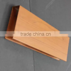 Abrasion Resistance Wood Grain Surface Suspended Aluminum Ceiling U Channel Aluminum Screen Ceiling thumbnail-1