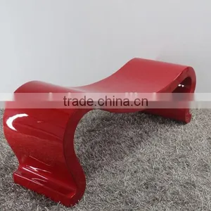 Glass Tea Table Design in Fiberglass thumbnail-5