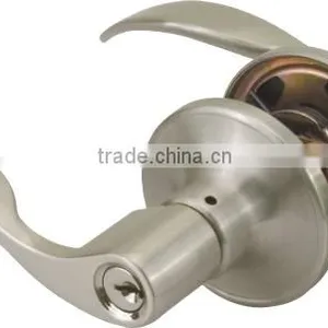 American Style Keyed Zinc Alloy Door Lever Handles Locks Door Handle thumbnail-4