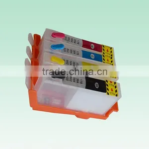 Empty 178BK C M Y Refillable Ink Cartridge With Chip For Hp178 HP Photosmart D5460 5510 3070A AIO Printer thumbnail-1