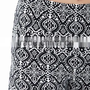 OEM Baroque Pattern Slim Skinny Women Leggings Stretchy Pants Jeggings Pencil Pants thumbnail-4