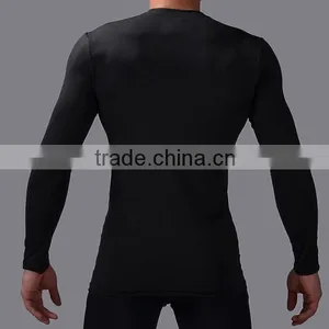 Men Spiderman Fitness Bodybuilding Running T Shirts Long Sleeve Training Quick Dry T Shirt thumbnail-2