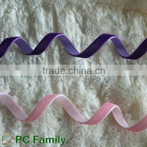 Nice Single Sided Silk Velvet Ribbon thumbnail-3