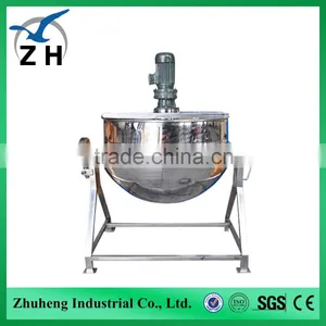 Industrial Food Jacketed Kettle,electrical Jacketed Kettle,vertical Jacketed Kettle thumbnail-2